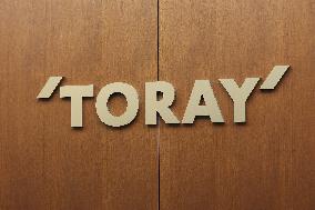 Toray signage and logo